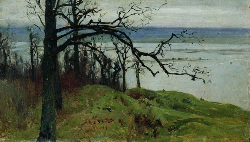 Haute rive de la Volga - Isaac Levitan