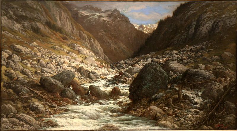 Vuoristolasku - Gustave Doré