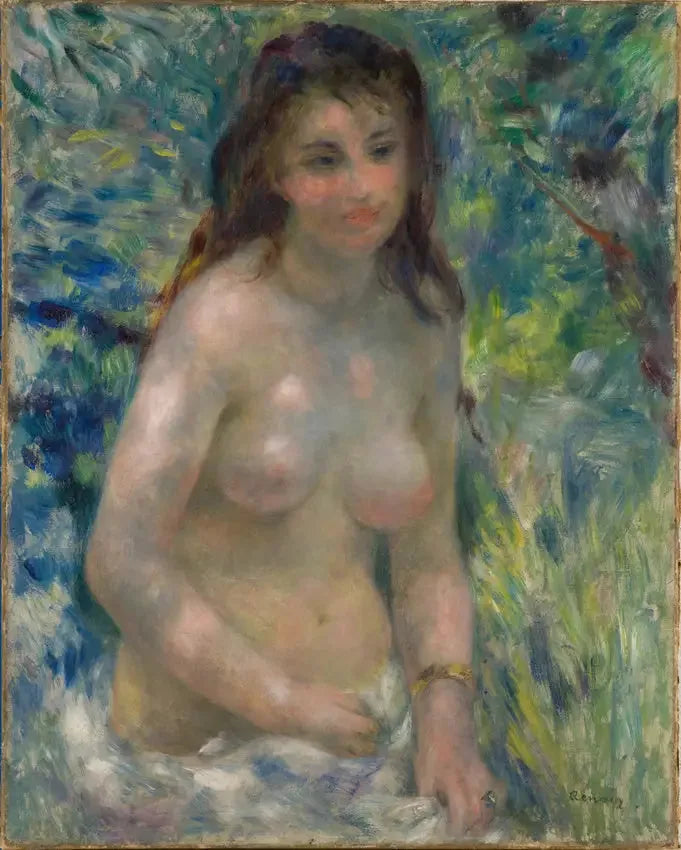 Torso, auringon vaikutus - Pierre-Auguste Renoir