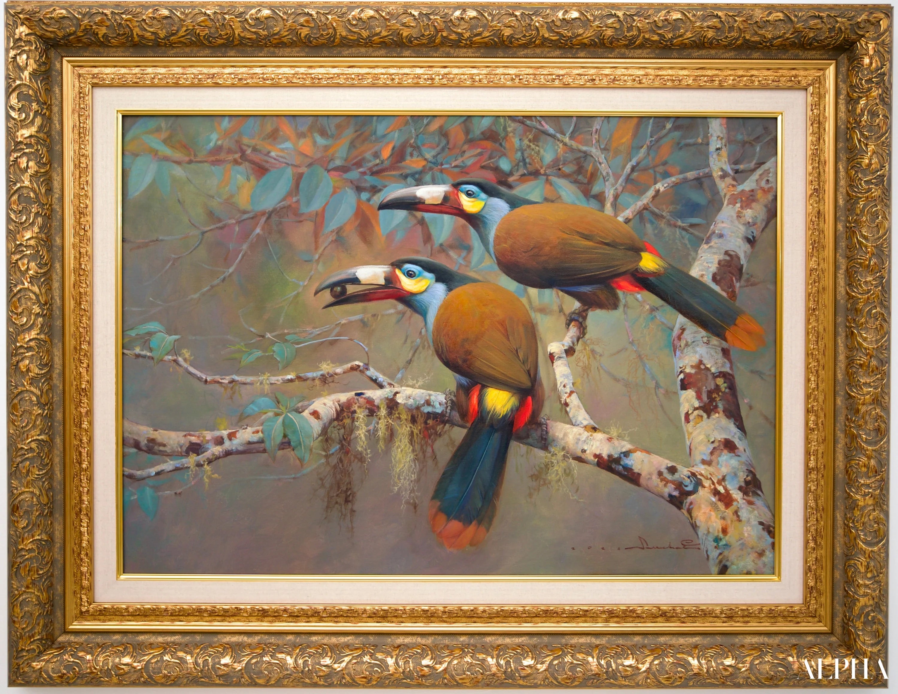 Mountain Toucan – Somchai | 60 x 90 cm Reproductions de tableaux à la peinture à l’huile