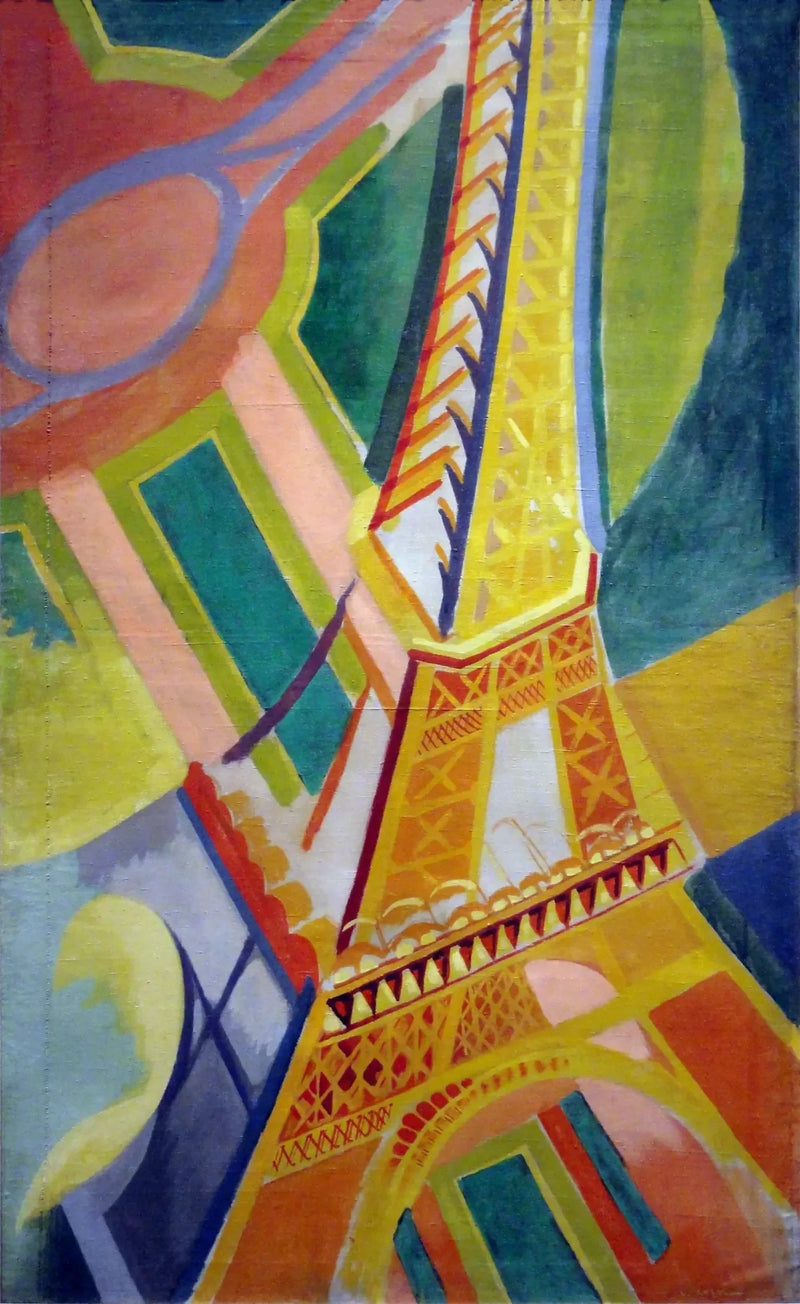 Eiffel-torni - Robert Delaunay