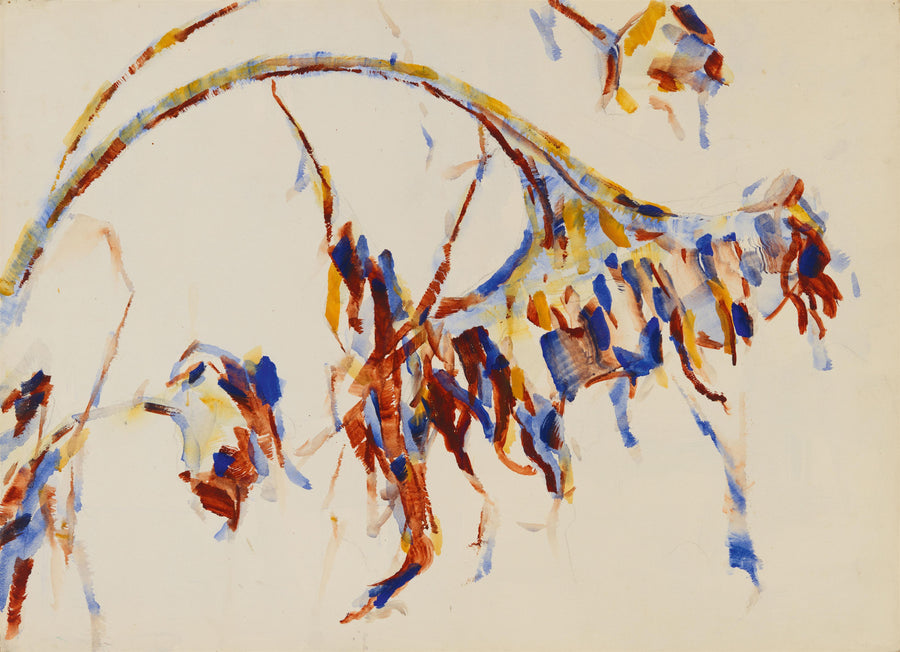 Tournesol suspendu I de Christian Rohlfs, reproduction du tableau