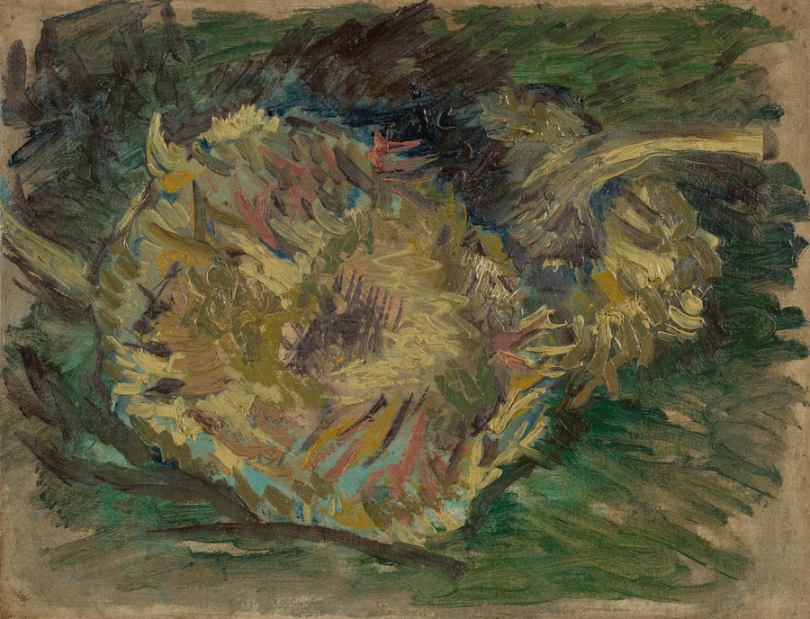Auringonkukat siemenissä - Vincent van Gogh