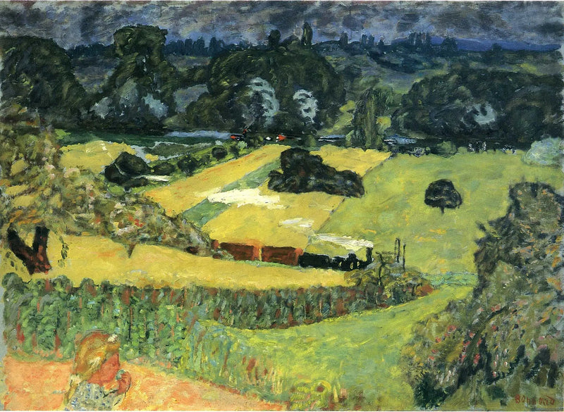 Junat ja Laivat - Pierre Bonnard