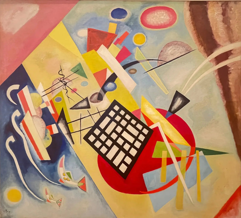 Musta rakenne - Vassily Kandinsky