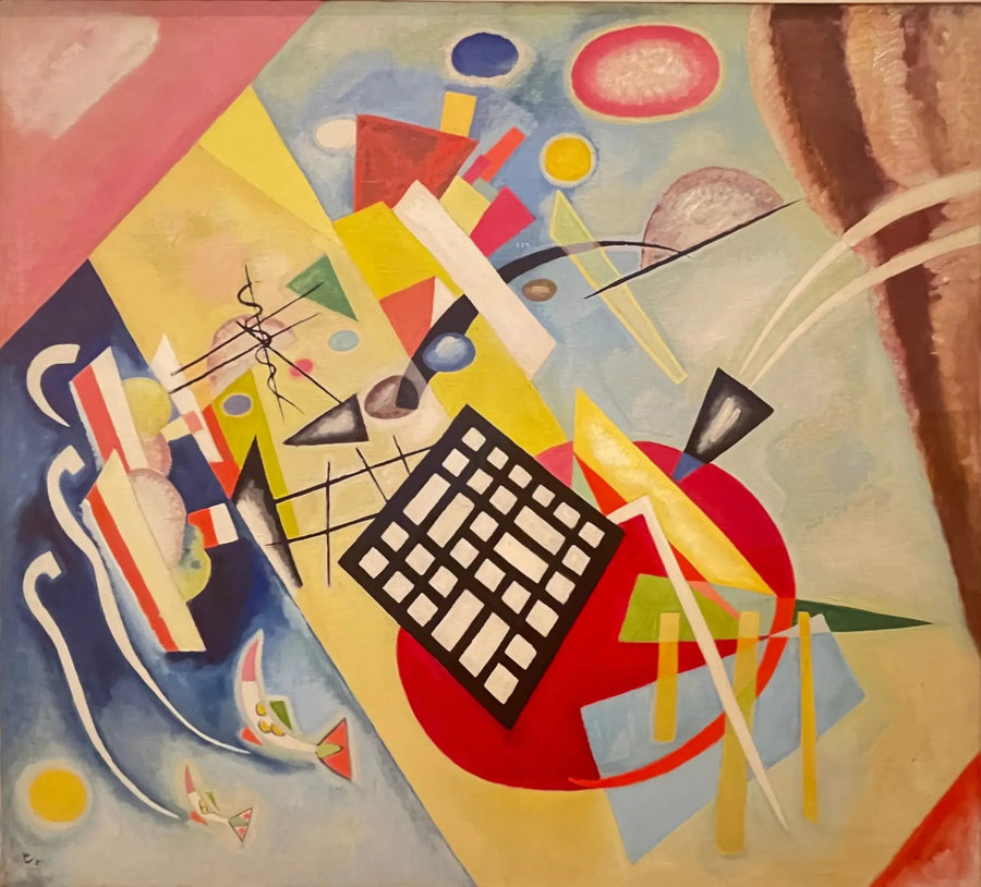 Musta rakenne - Vassily Kandinsky