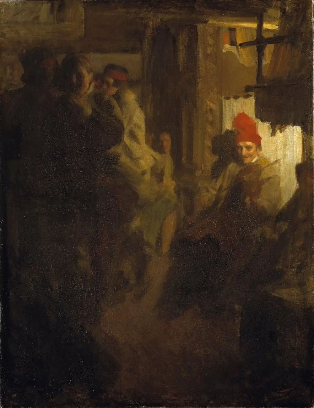 Transféré au Riksdag: Danse en Gopsmor - Anders Zorn - Alpha Reproduction