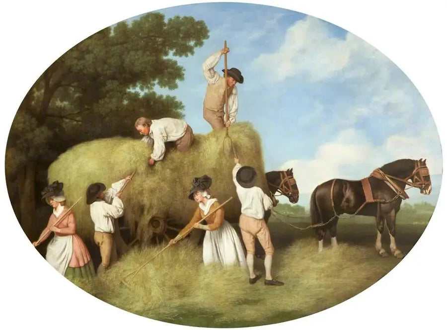 Heinäkuljetus - George Stubbs