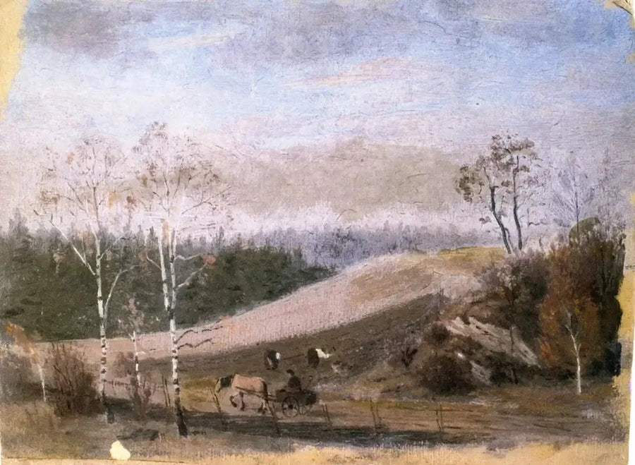 Syksyn työ pellolla - Edvard Munch