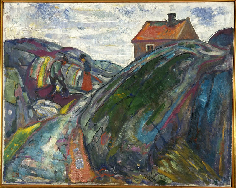 Kevätyö Skerriesissä - Edvard Munch