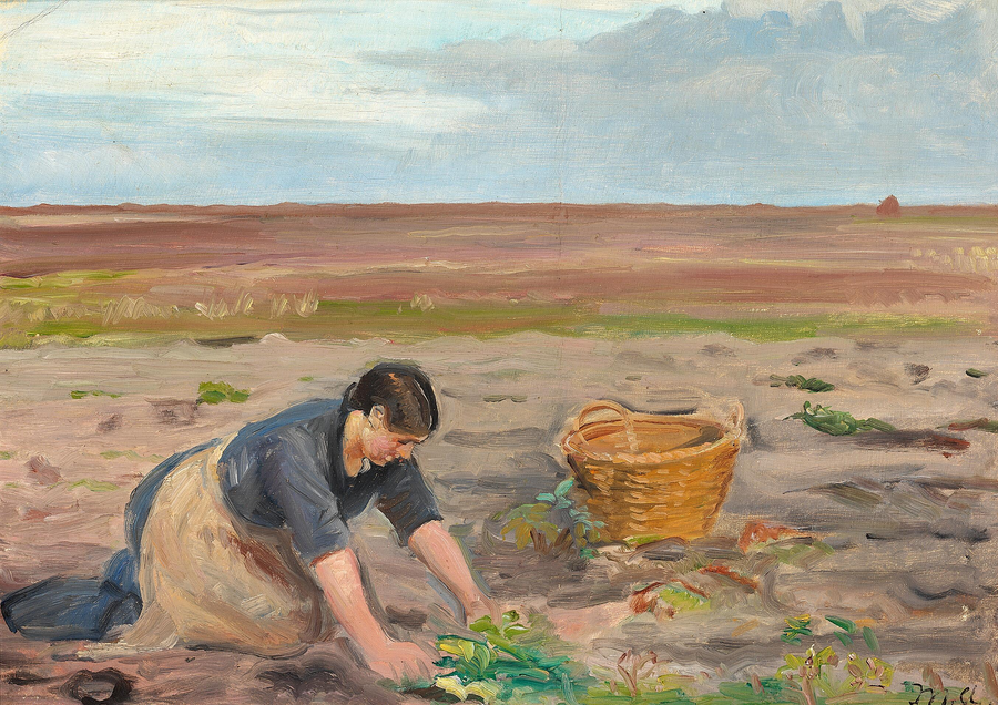 Peltotyöt. - Michael Peter Ancher