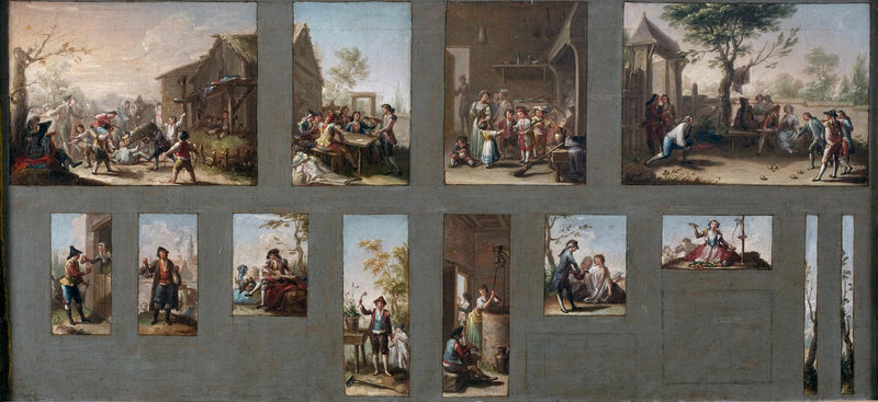 Kolmetkymmenen luonnosta Tapestry Cartoons - Francisco Bayeu