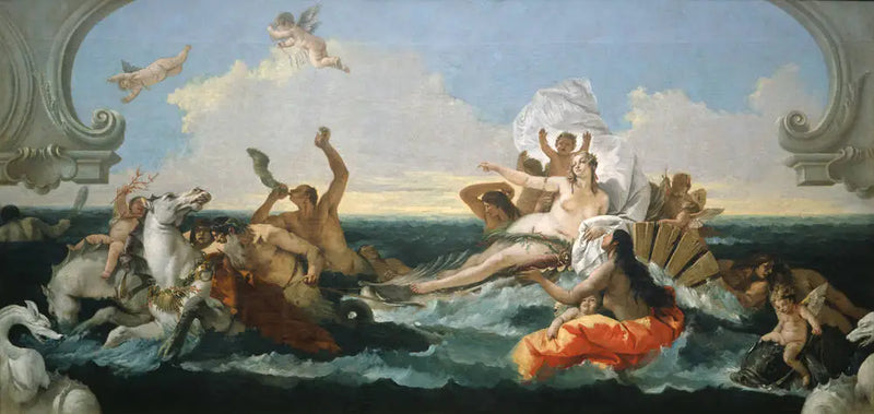 Amphitriten voitto - Giovanni Battista Tiepolo