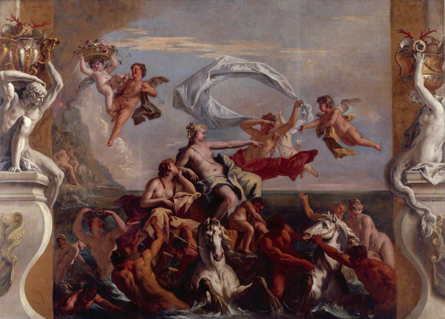 Galateen voitto - Sebastiano Ricci