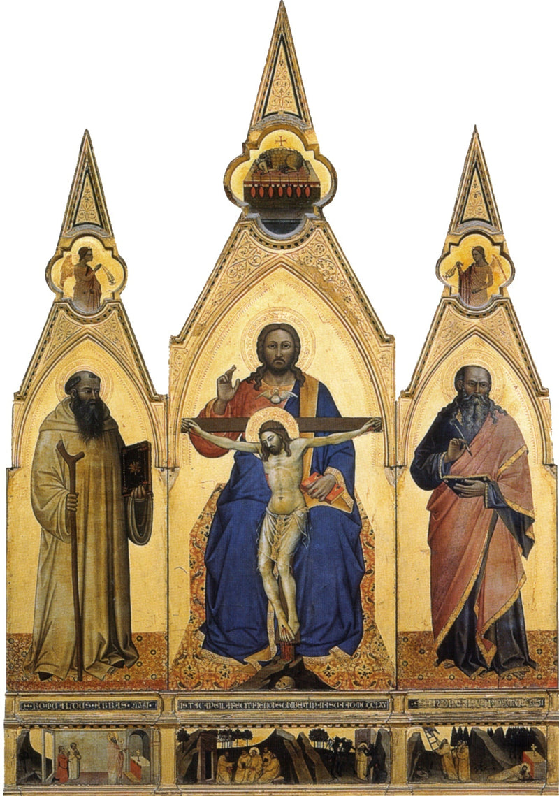 Triptyykki Ristillä - Nardo di Cione