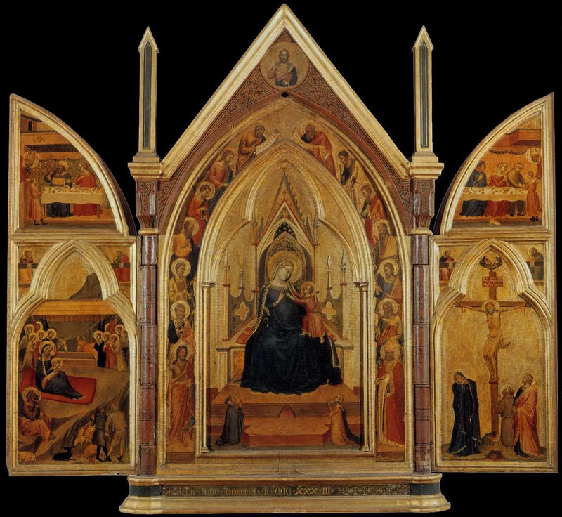 Triptyykki Bigallo - Bernardo Daddi