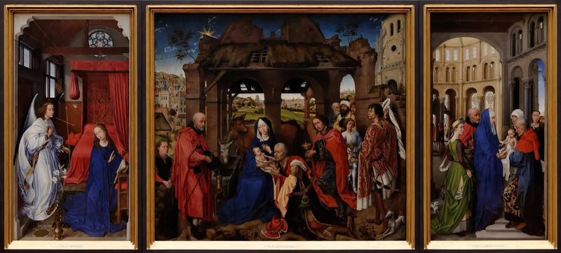 Triptyykki Columba - Rogier van der Weyden