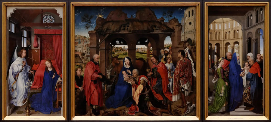 Triptyykki Columba - Rogier van der Weyden