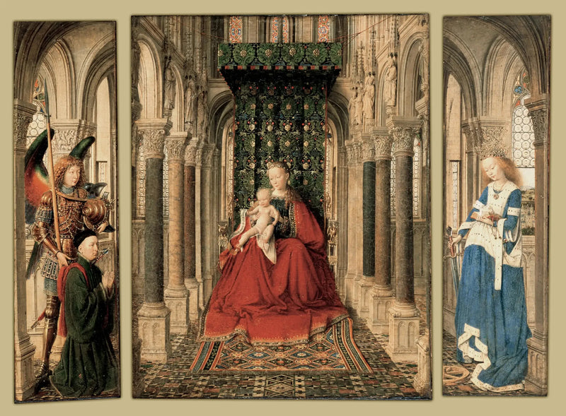 Dresdenin triptyykki - Jan van Eyck