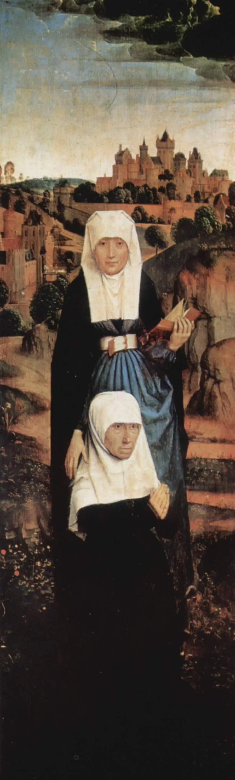 Jan Crabben triptyyki. Vasen siipi - Hans Memling