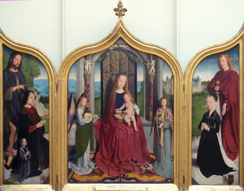 Sedano-perheen triptyykki - Gérard David