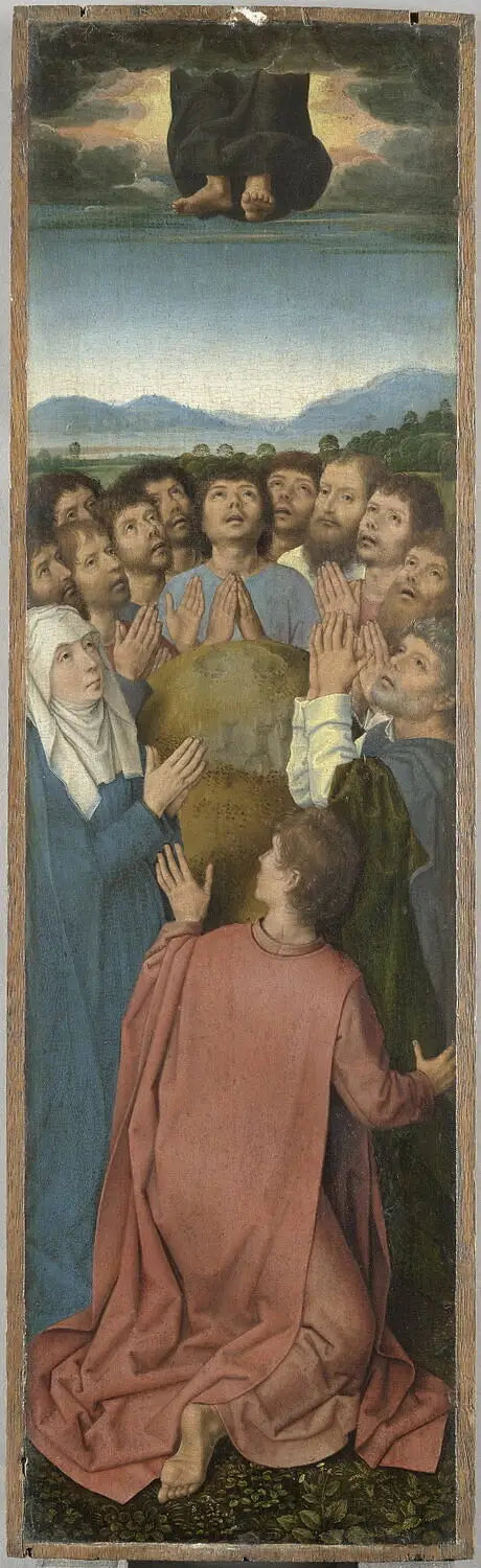 Ylösnousemuksen triptyykki: Kristuksen taivallus - Hans Memling