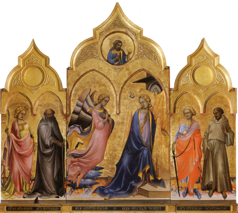Annonciaation triptyki - Lorenzo Monaco