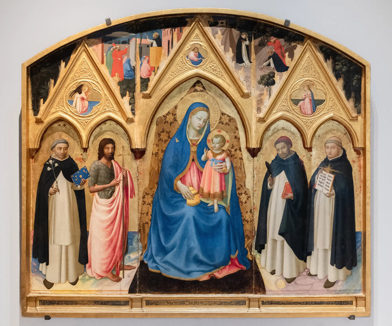 Pyhä Pietari marttyyri triptyykki - Fra Angelico