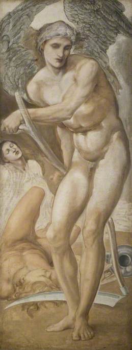 Troijan triptyykki - Edward Burne-Jones
