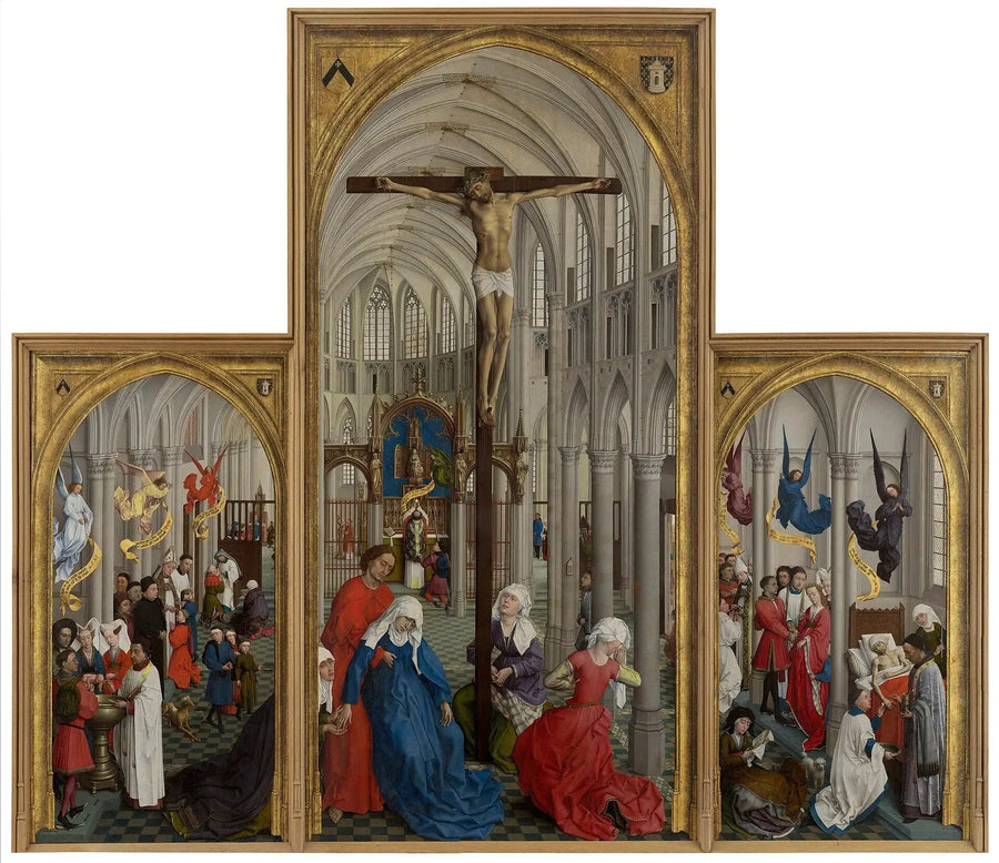 Seitsemän sakramentin triptyykki - Rogier van der Weyden