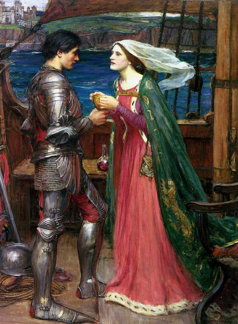 Tristan ja Isolde juomalla myrkkyä - John William Waterhouse