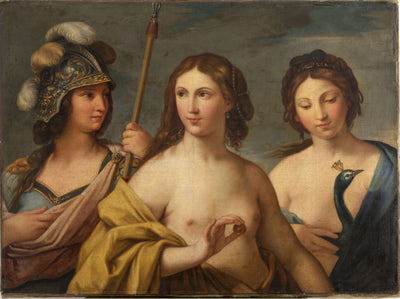 Trois déesses (Minerve Vénus et Junon). - Simon Vouet - Alpha Reproduction