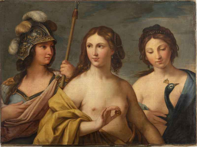 Kolme jumalatarta (Minerva, Venus ja Juno). - Simon Vouet
