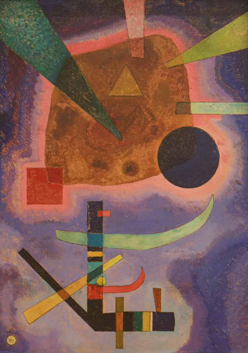 Kolme elementtiä - Vassily Kandinsky