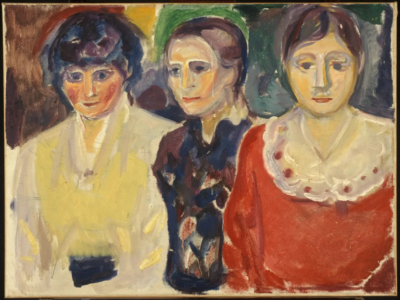 Kolme naista - Edvard Munch