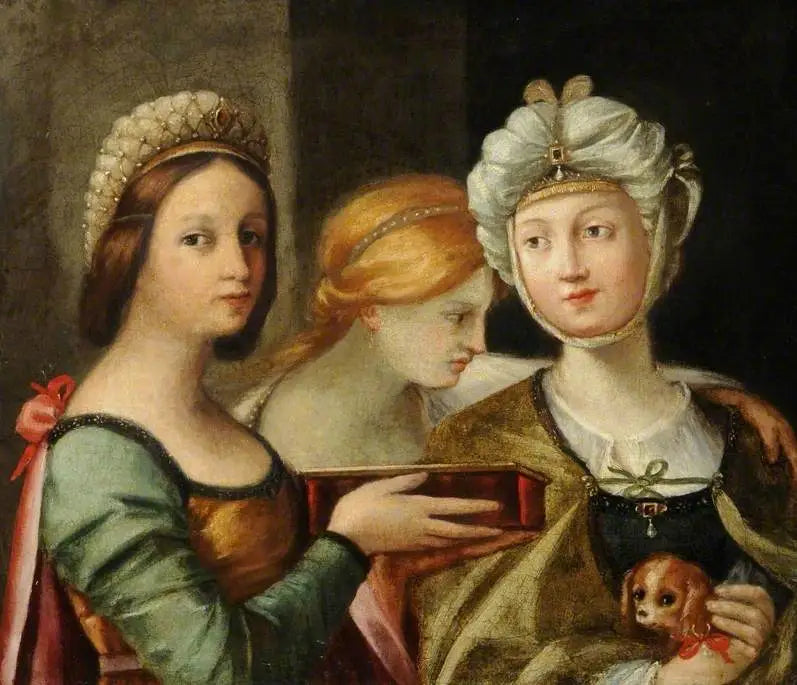 Kolme naisfiguuria - Guido Reni