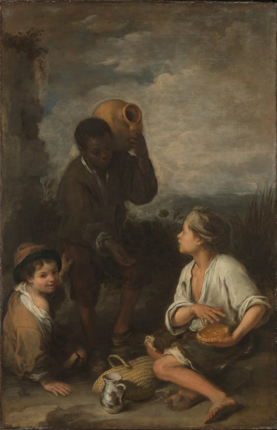 Kolme poikaa - Bartolomé Esteban Murillo