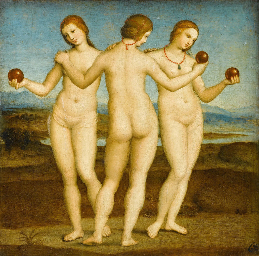 Les Trois Grâces, vers 1504-1505 – Raphaël