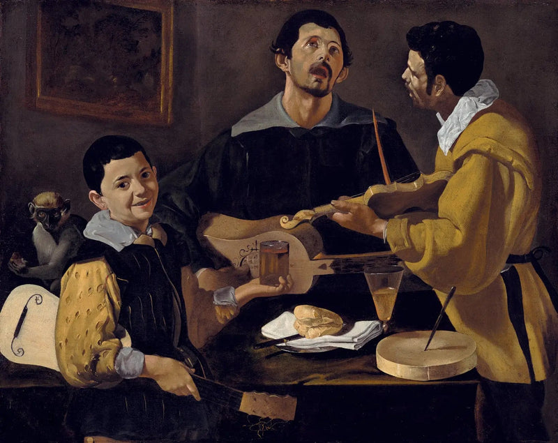Kolme muusikkoa - Diego Velázquez