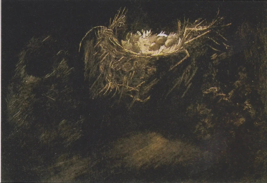 Kolme lintujen pesää - Vincent van Gogh