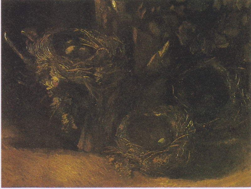 Kolme lintujen pesää - Vincent van Gogh