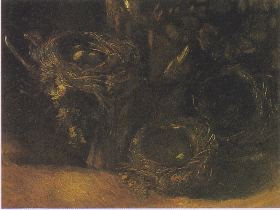 Kolme lintujen pesää - Vincent van Gogh