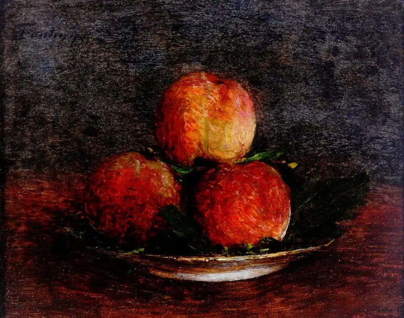 Kolme persikkaa - Henri Fantin-Latour
