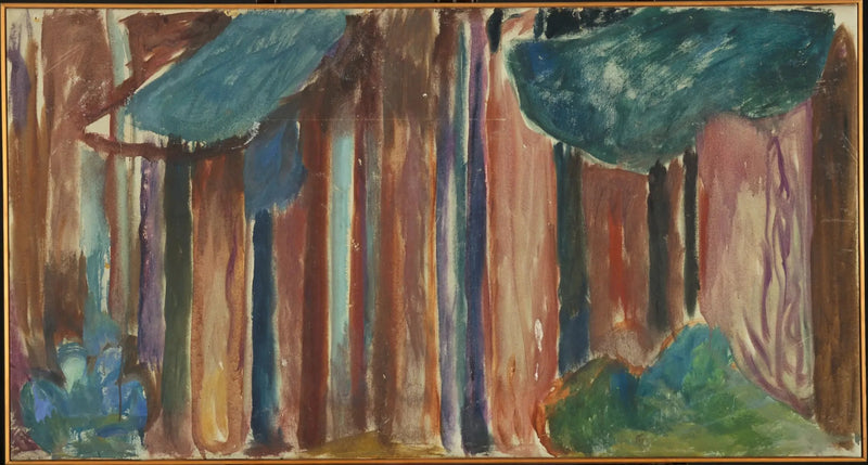 Puunrunkoja - Edvard Munch