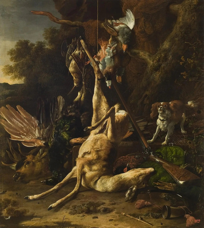Metsästyspalkinnot - Melchior de Hondecoeter