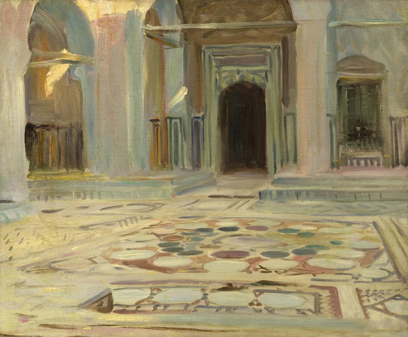 Jalkakäytävä, Kairo - John Singer Sargent