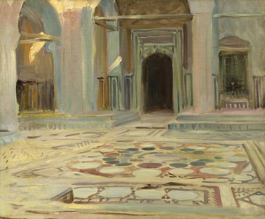 Jalkakäytävä, Kairo - John Singer Sargent