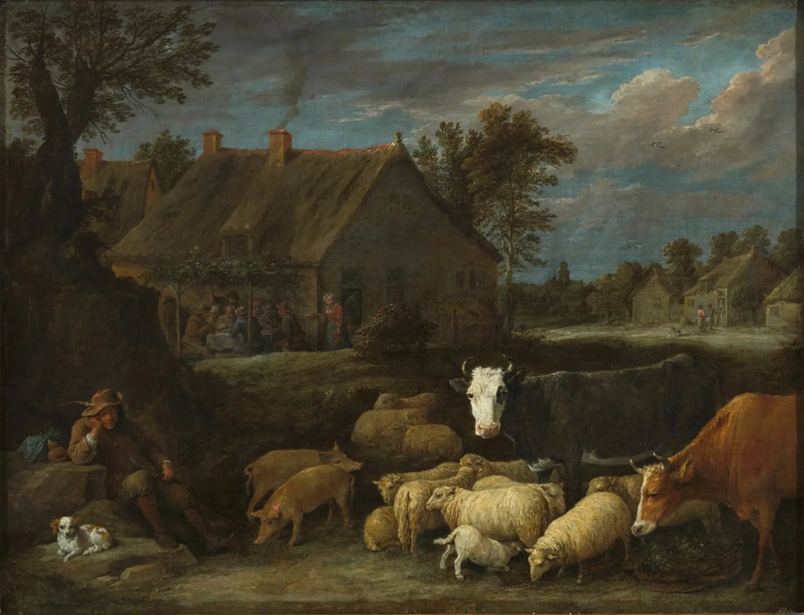 Lauma kylässä - David Teniers nuorempi
