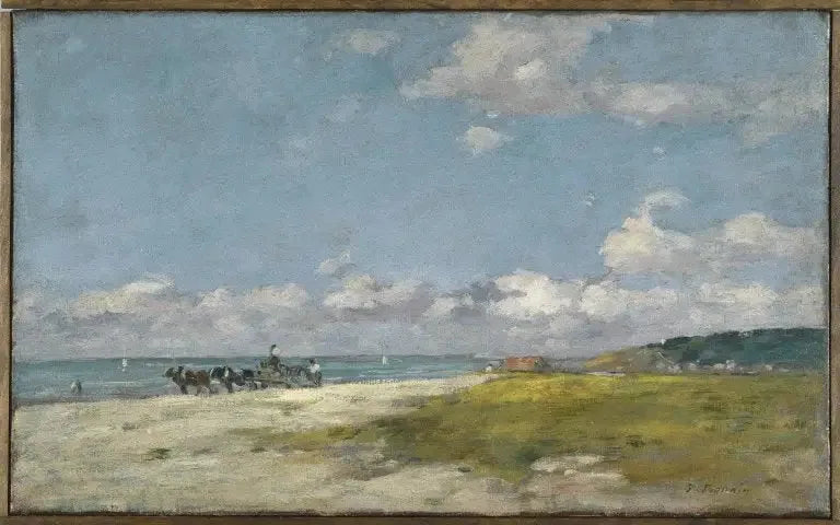 Trouville, Ranta - Eugène Boudin