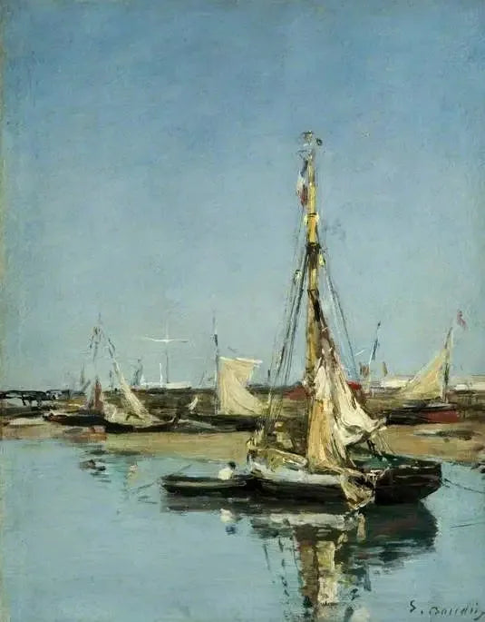 Trouville Alhaalla Olevat Laiturit - Eugène Boudin